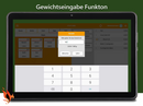 TSE Kasse PHOENIX - Gewichtseingabe Funktion